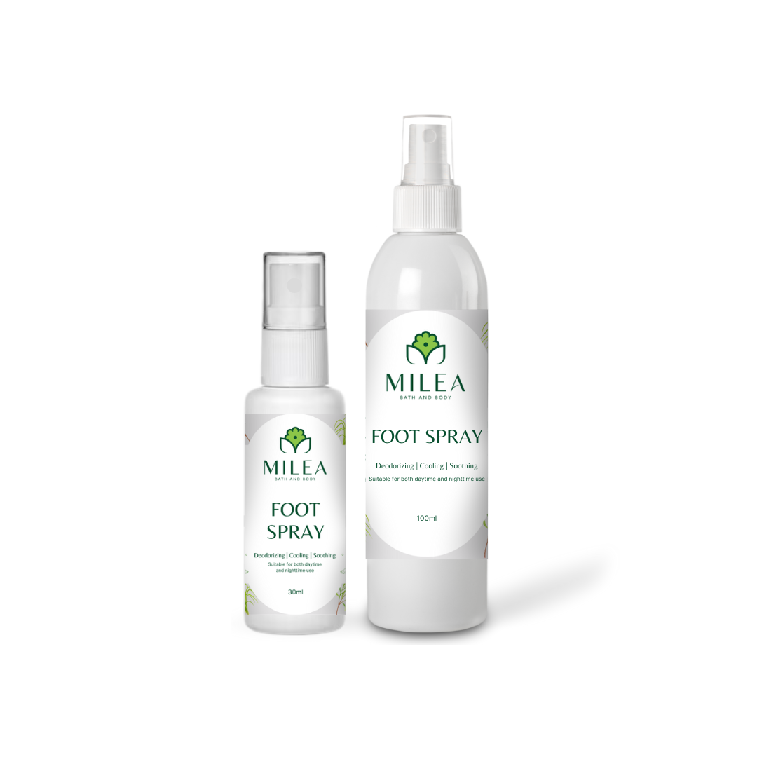 Milea Foot Spray 30ml and 100ml