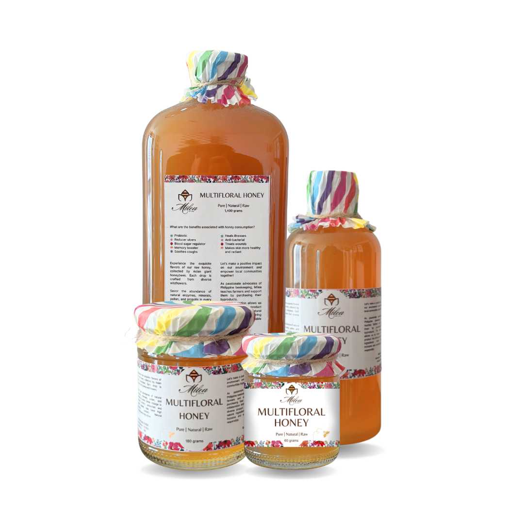 100% Pure, Raw Multifloral Honey