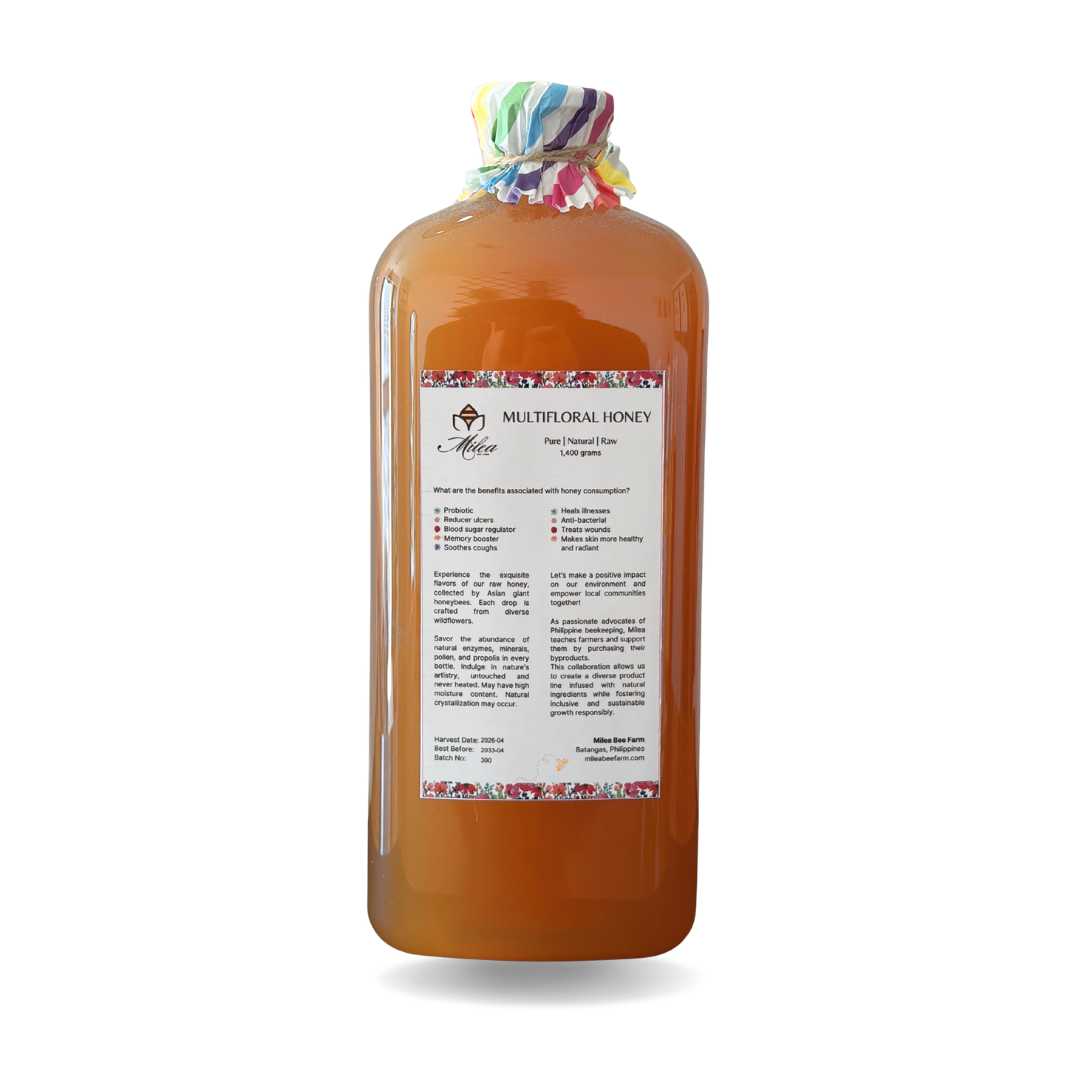 100% Pure, Raw Multifloral Honey