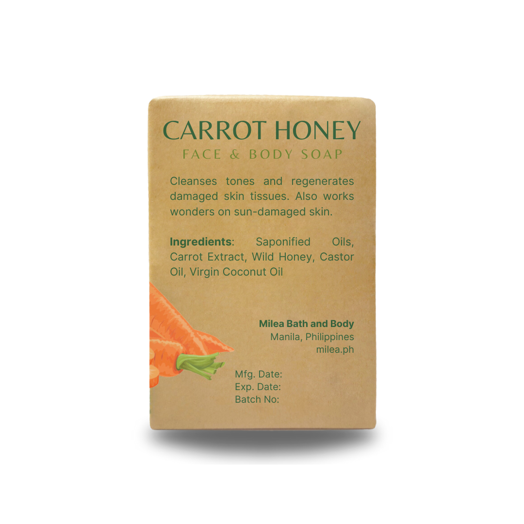 Carrot Honey Soap