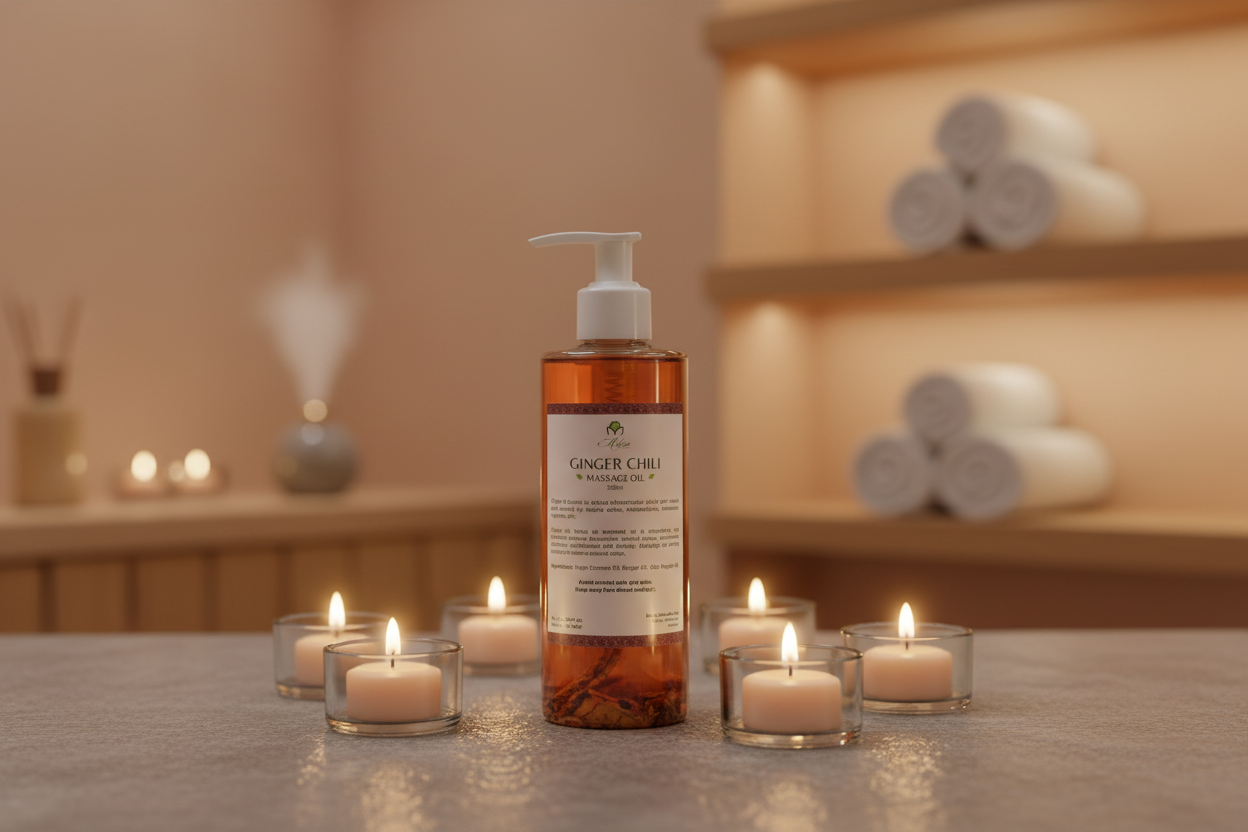 Ginger Chili Massage Oil