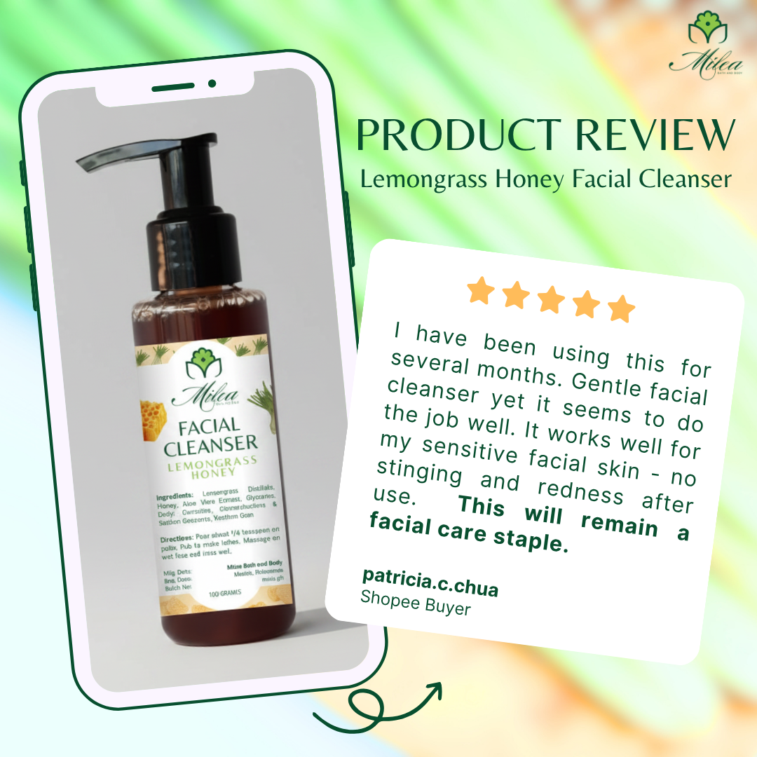 Lemongrass Honey Facial Wash Gel