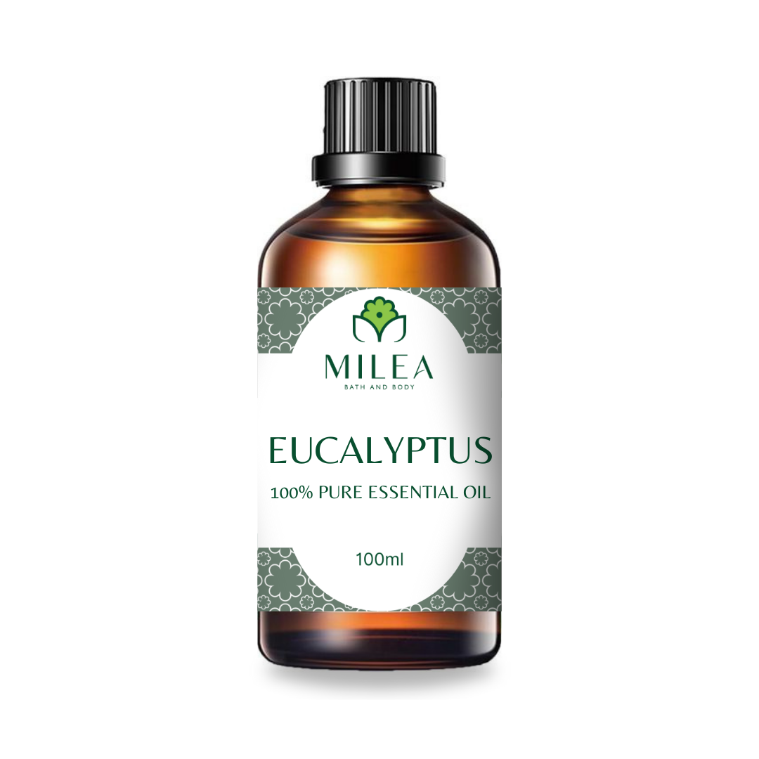 Milea Eucalyptus Essential Oil 100ml front
