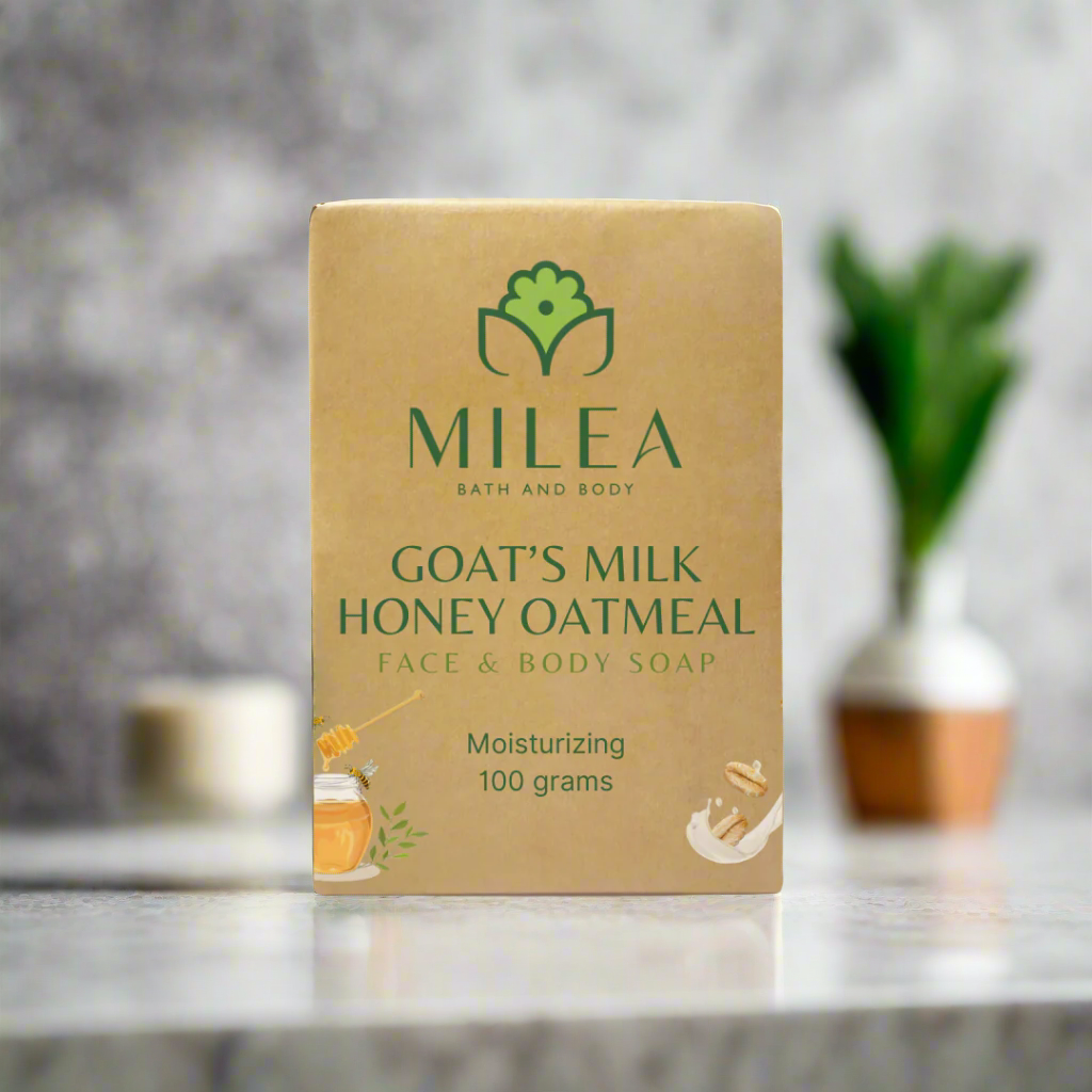 Goat's Milk Honey Oatmeal Soap
