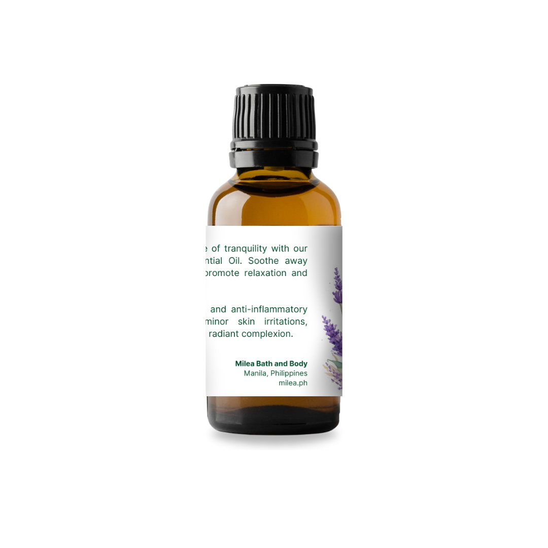 Milea Lavender Essential Oil 30ml side 2