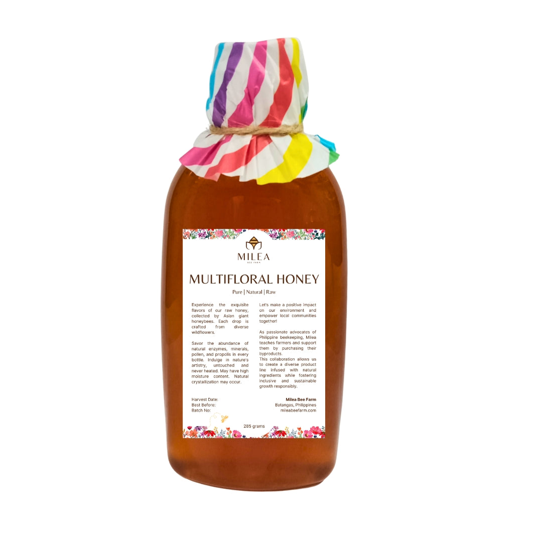 100% Pure, Raw Multifloral Honey