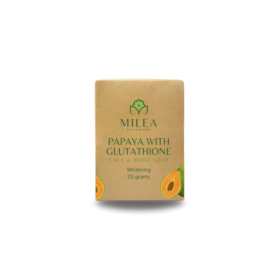 Papaya with Glutathione Whitening Soap