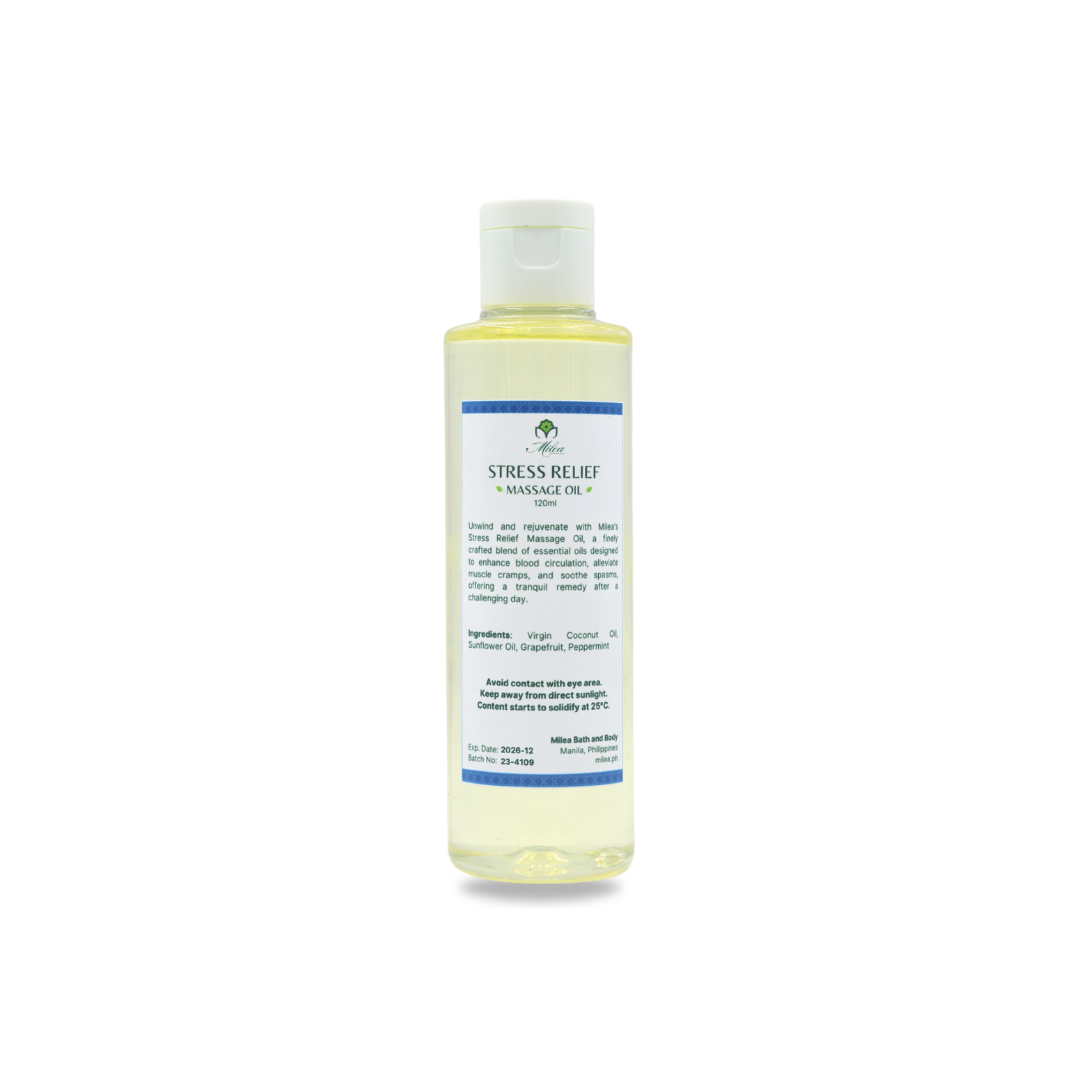 Stress Relief Massage Oil