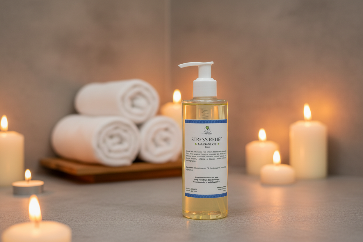 Stress Relief Massage Oil