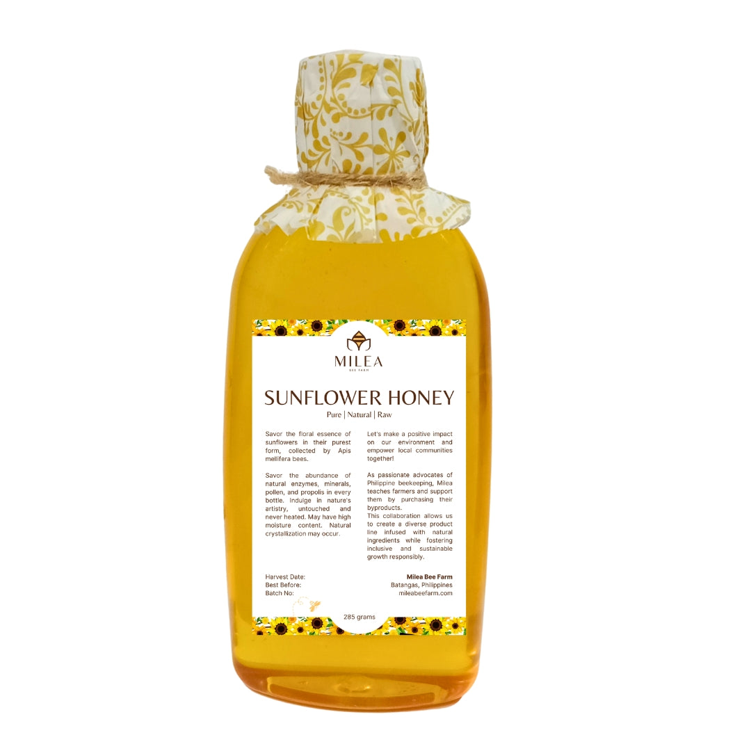 100% Pure, Raw Sunflower Honey