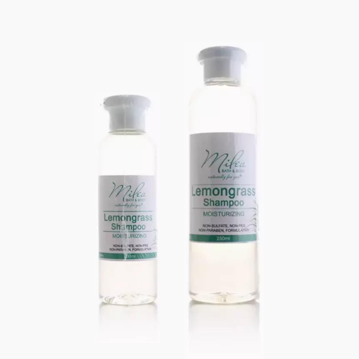 Milea All Organics Lemongrass Shampoo 120ml & 250ml
