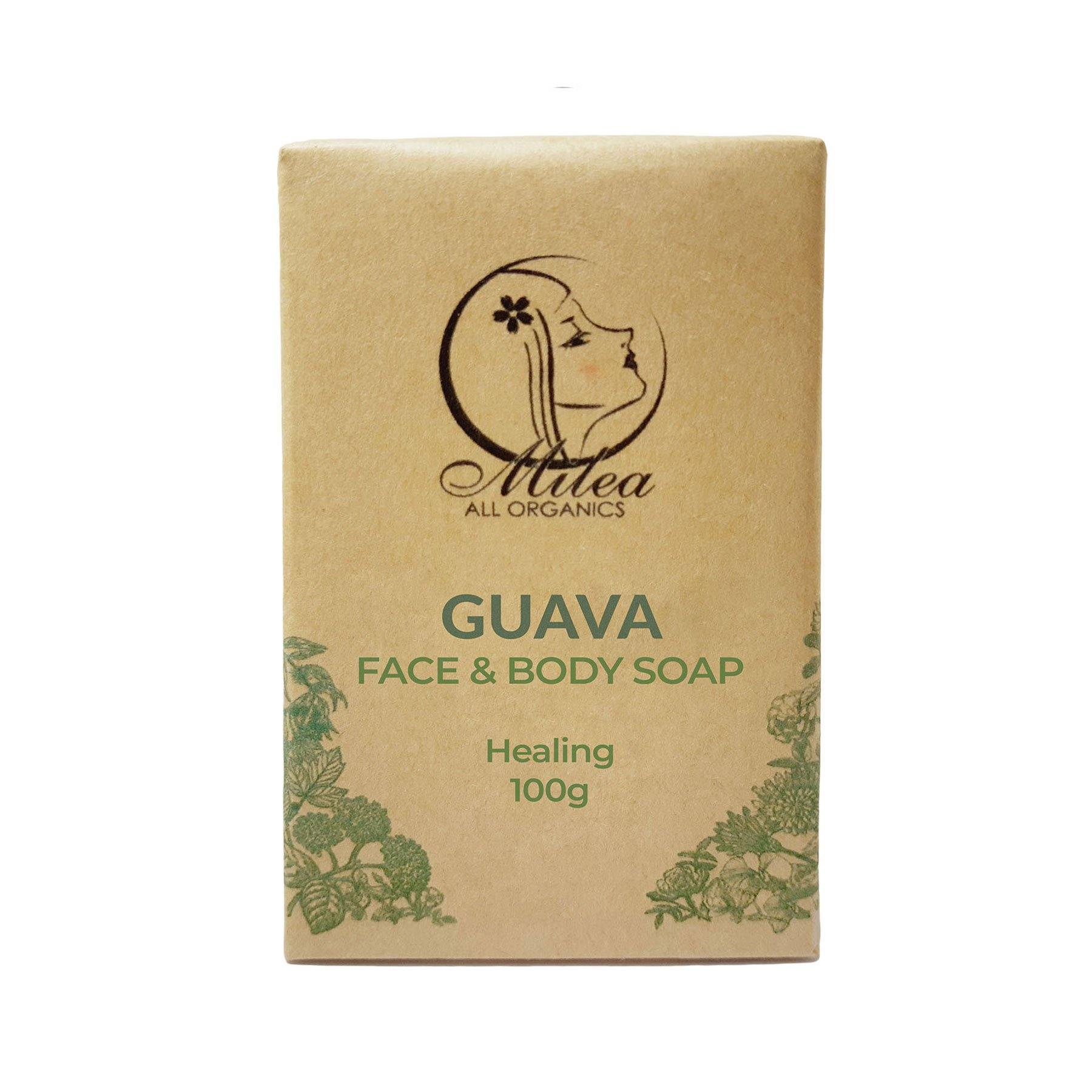 Guava Antibacterial Soap Soaps Milea All Organics 100g 