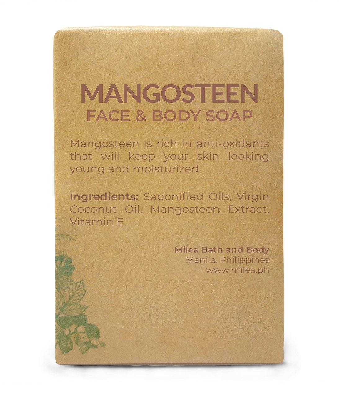 Mangosteen Anti-Aging Soap - Milea All Organics - Philippines
