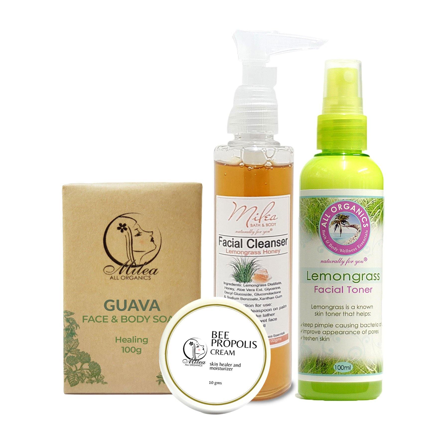 Pimple Treatment Skin Care Set - Milea All Organics - Philippines