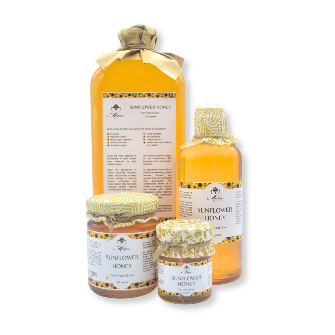 100% Pure, Raw Sunflower Honey