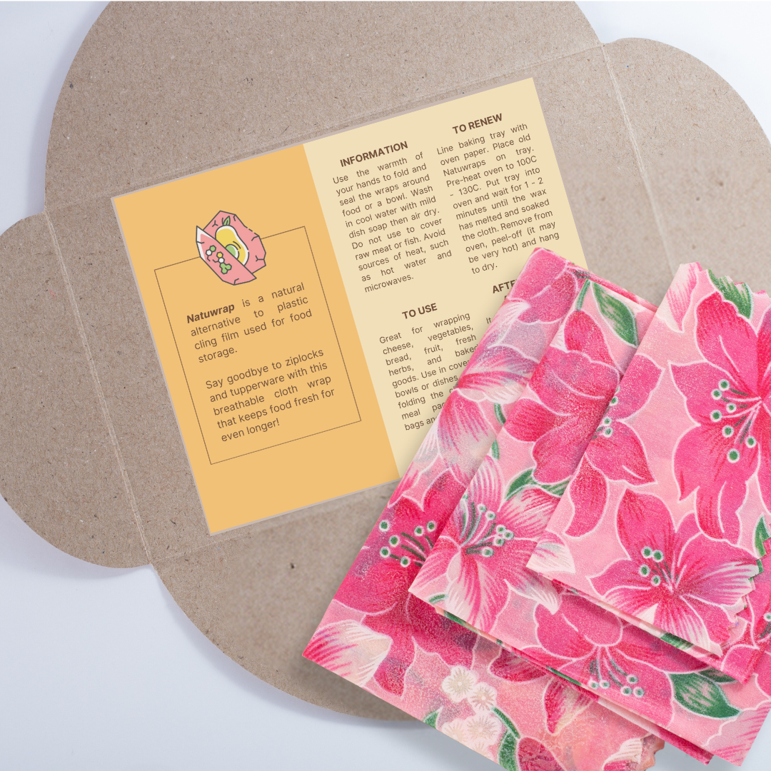 NatuWrap Reusable Beeswax Food Wraps