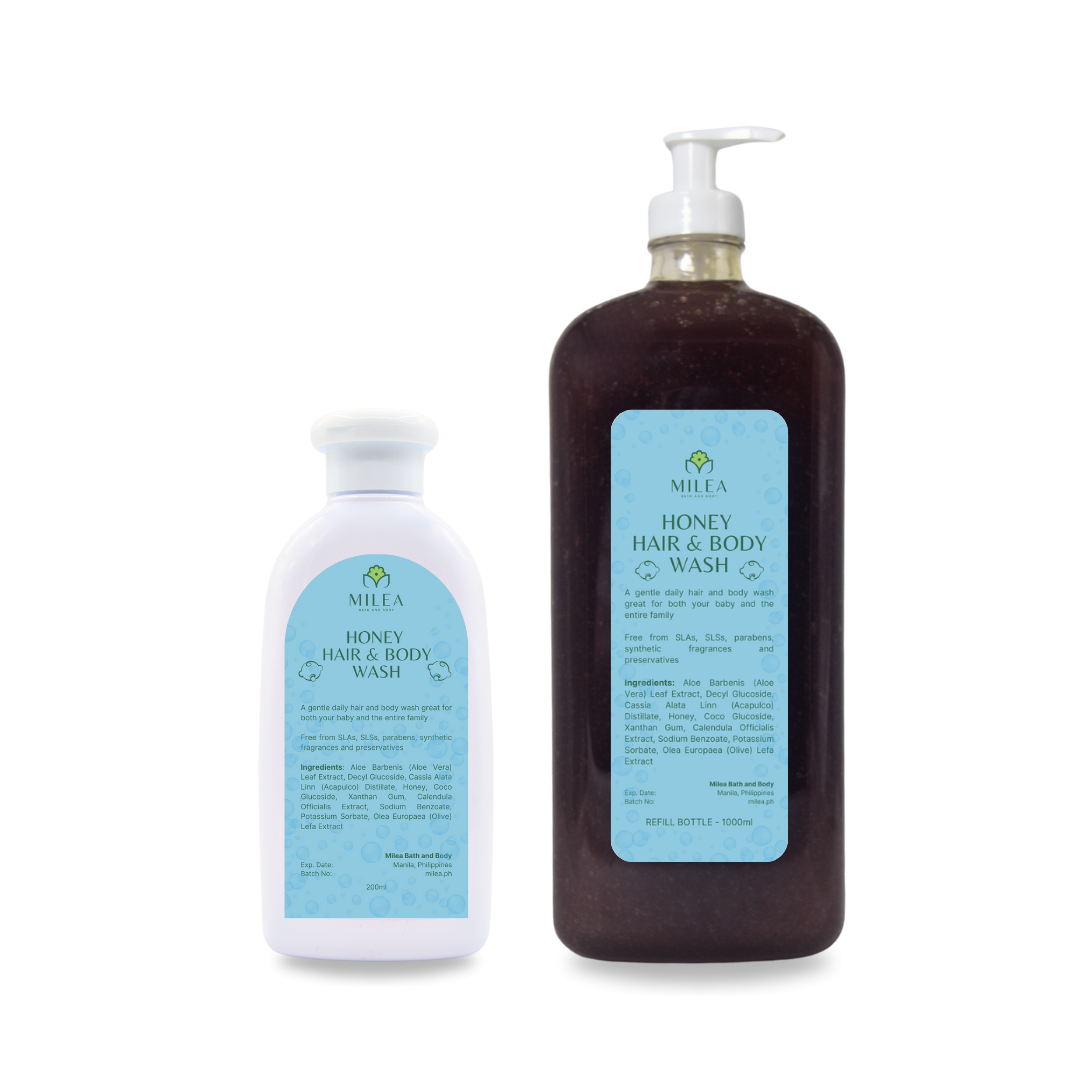 Milea Baby - Honey Hair & Body Wash