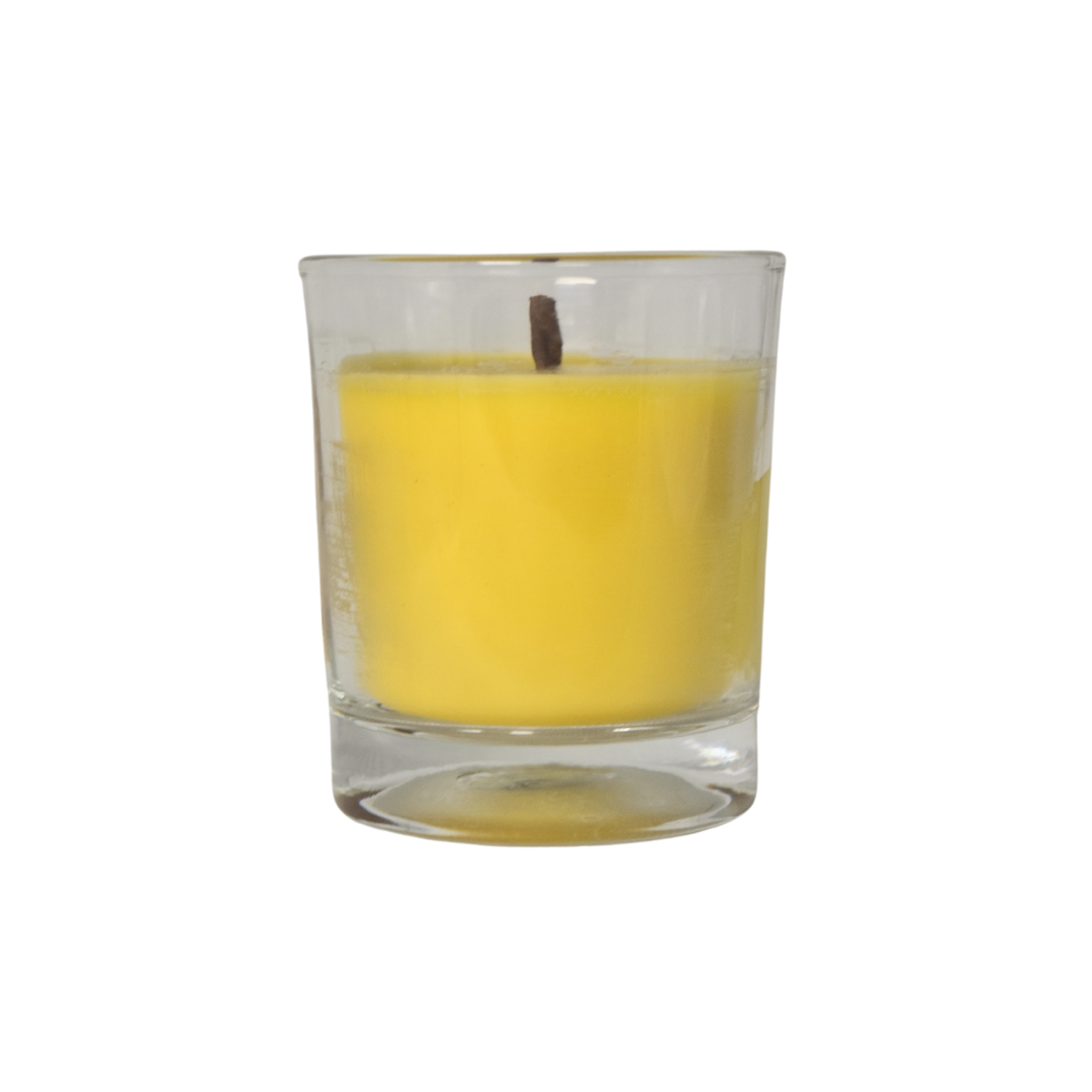 Natural Beeswax Candle Jar