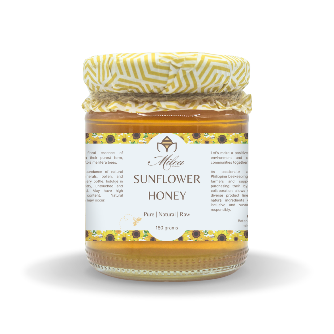 100% Pure, Raw Sunflower Honey