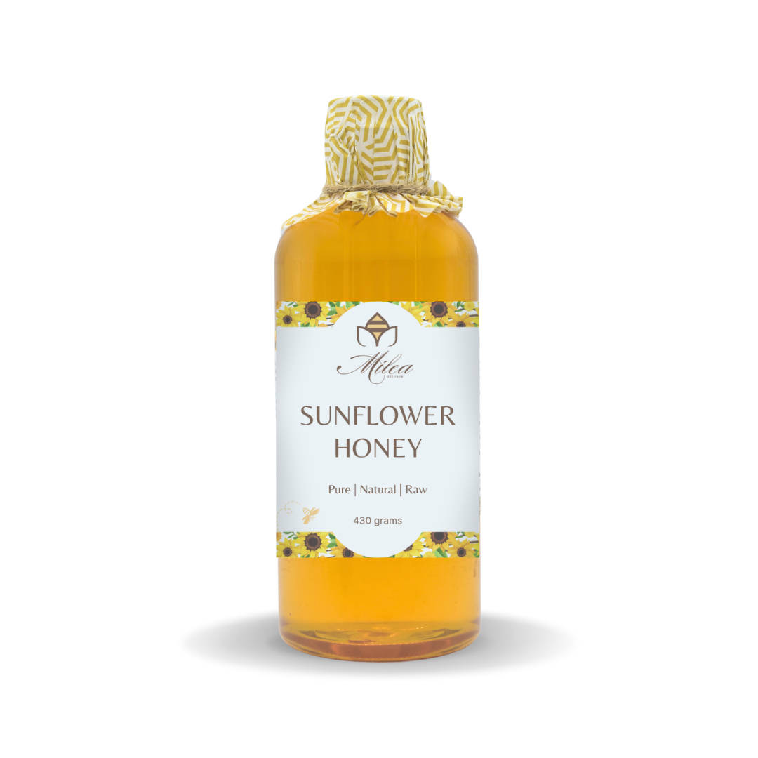 100% Pure, Raw Sunflower Honey