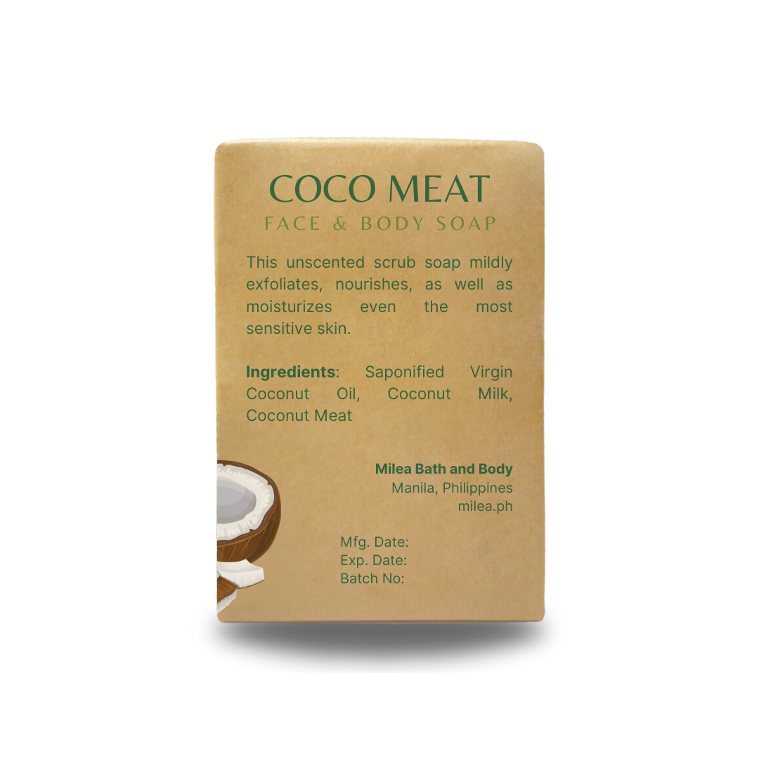 Coco Meat Exfoliating Scrub Soap