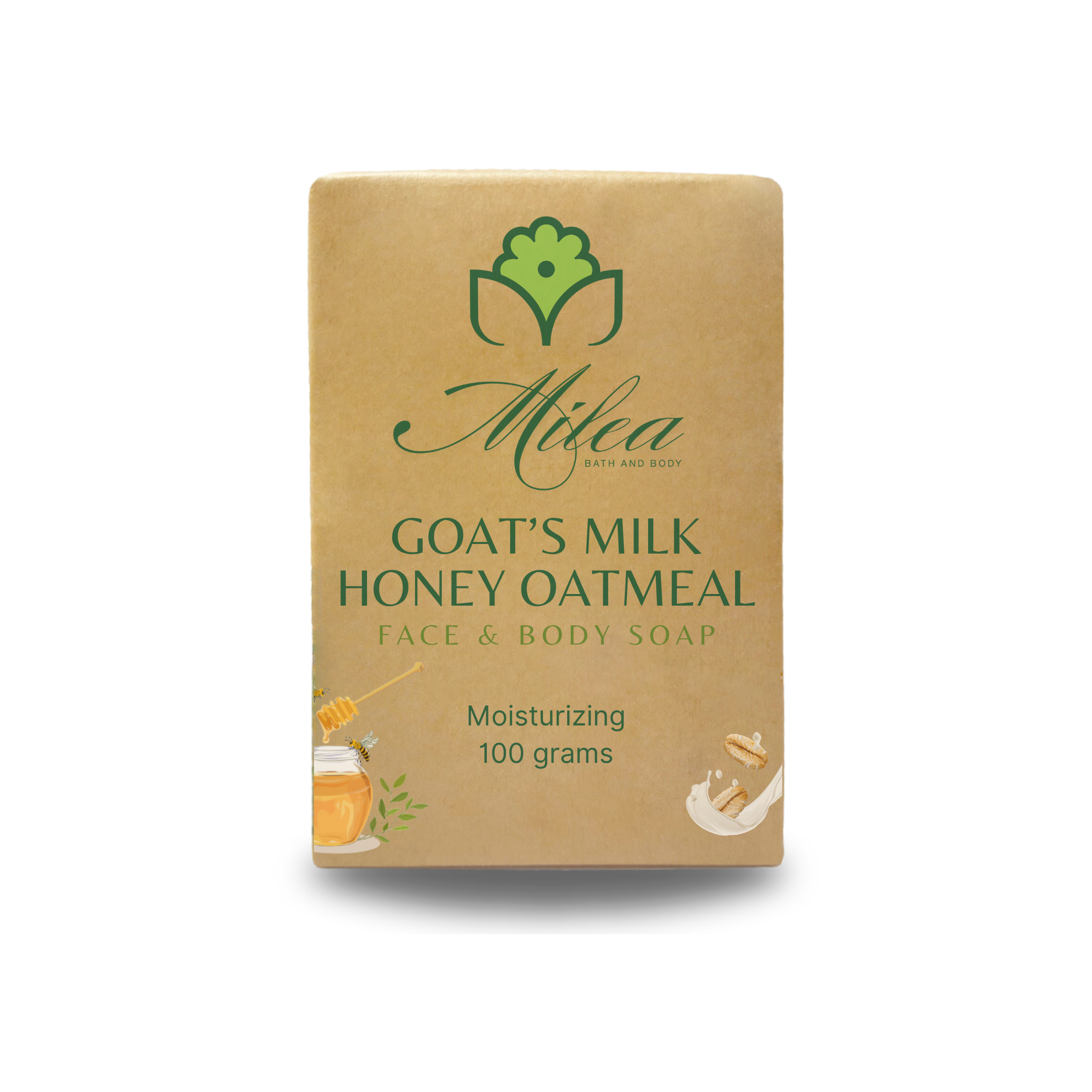 Goat's Milk Honey Oatmeal Soap