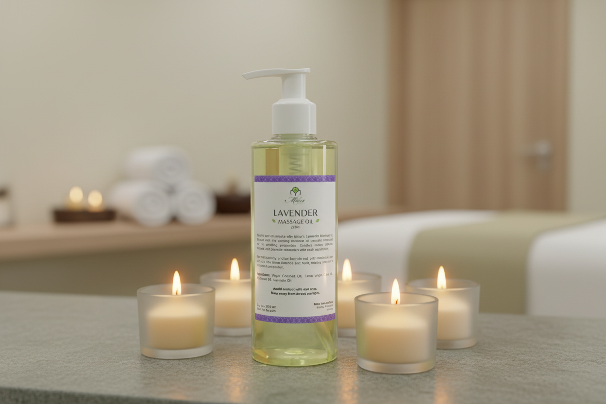 Lavender Relaxing Massage Oil
