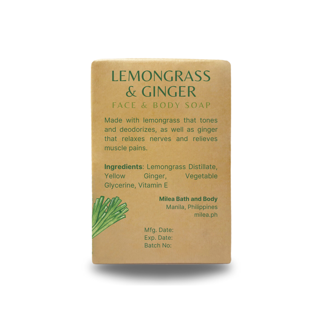 Lemongrass & Ginger Deodorizing Soap