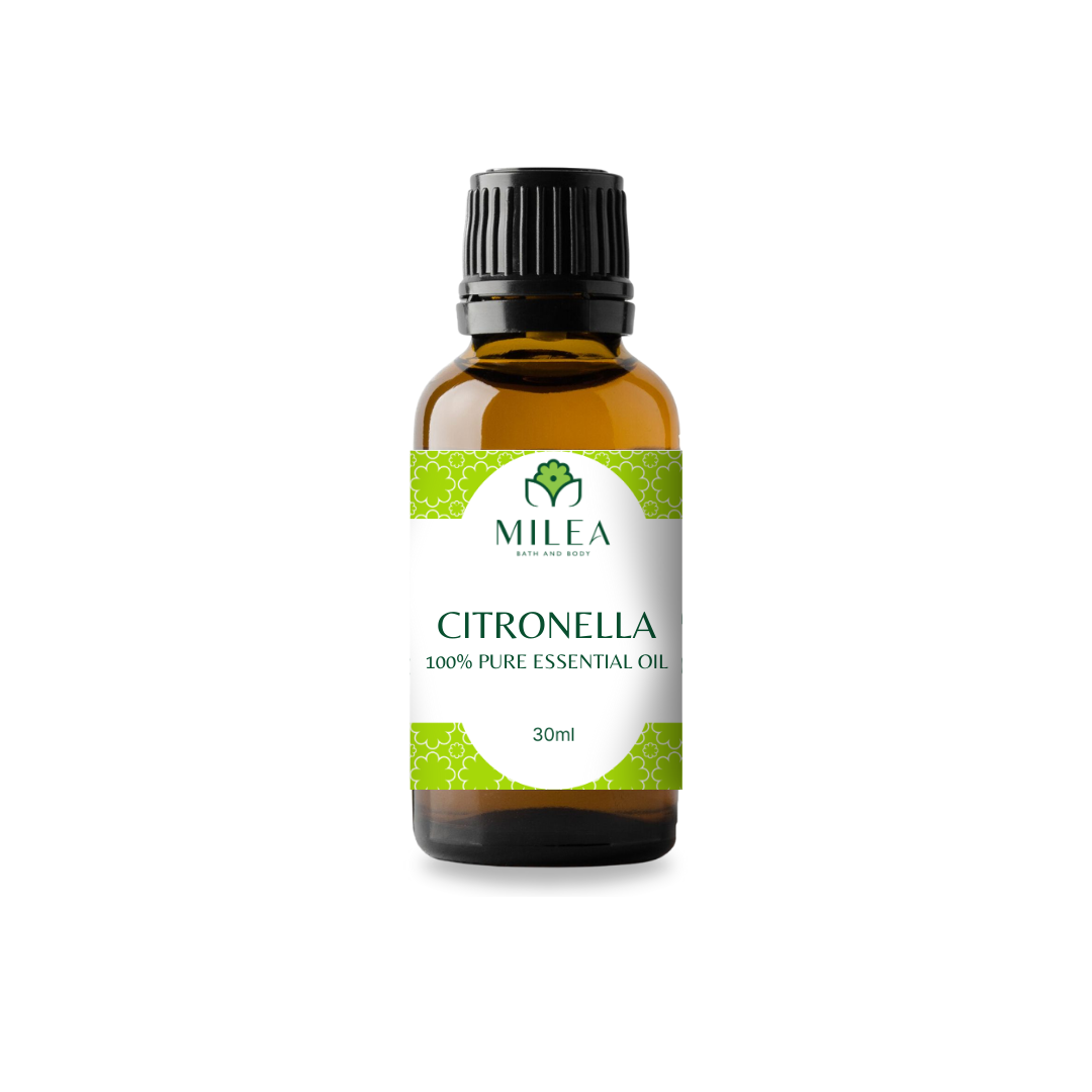 Milea Citronella Essential Oil 30ml front