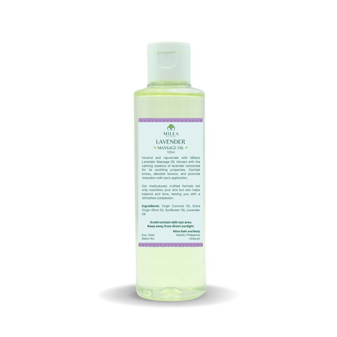 Milea Lavender Massage Oil 120ml