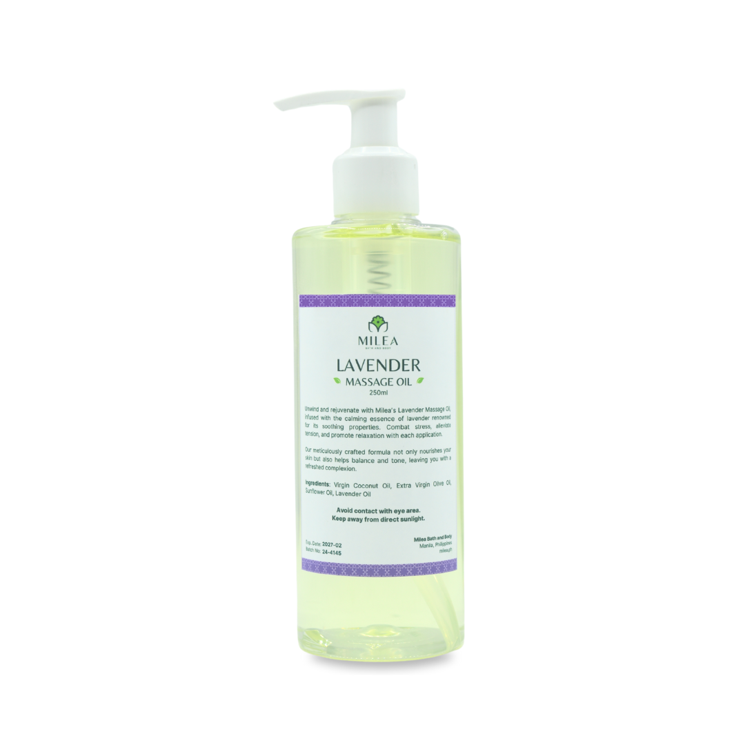 Milea Lavender Massage Oil 250ml