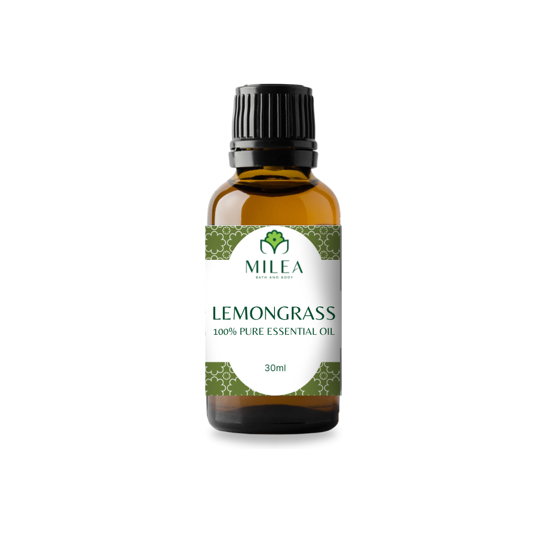 Milea Lemongrass Essential Oil 30ml front