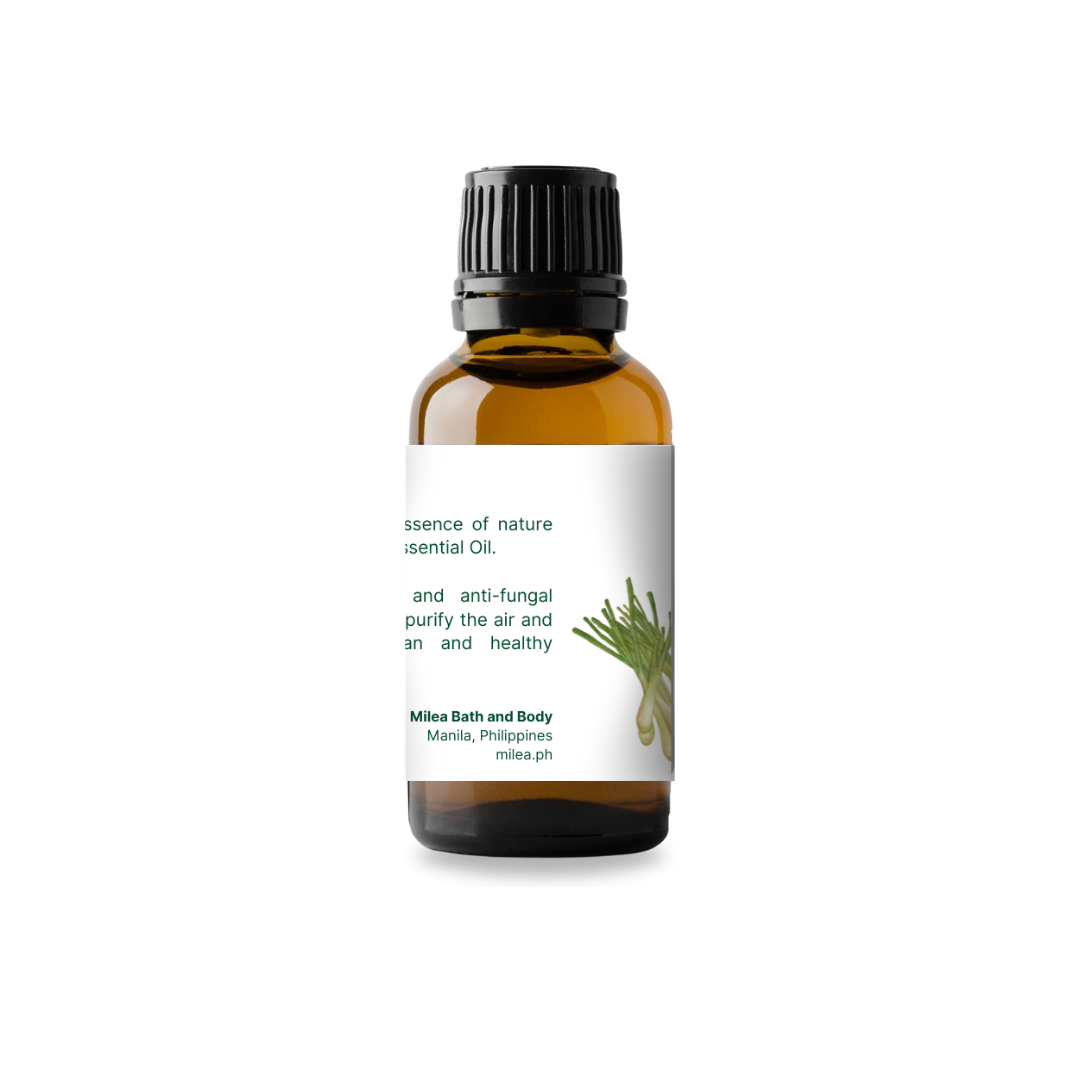 Milea Lemongrass Essential Oil 30ml side 2