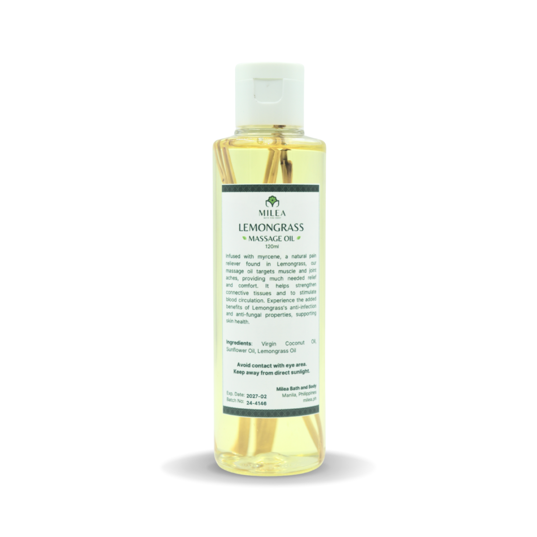 Milea Lemongrass Massage Oil 120ml