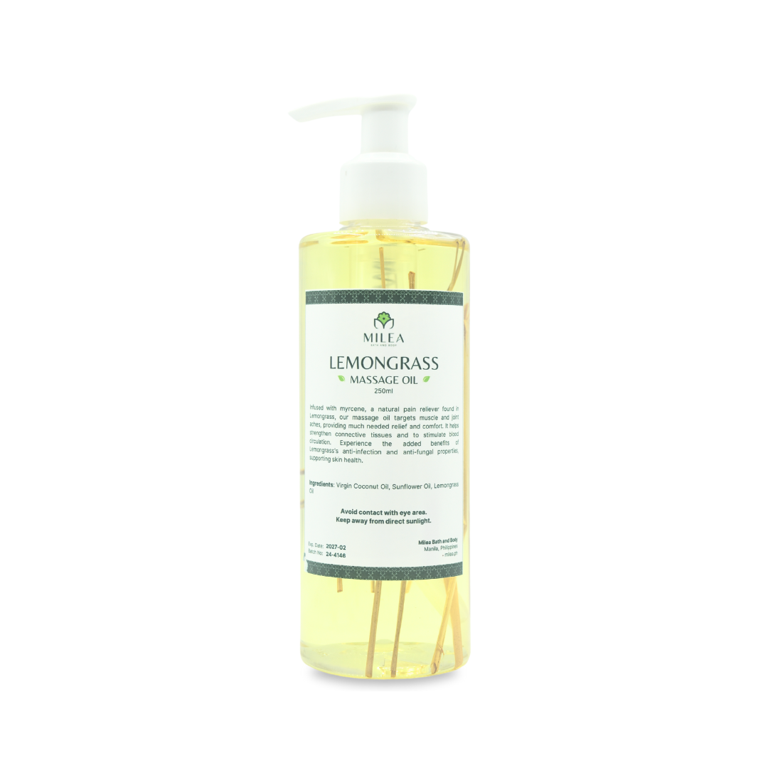 Milea Lemongrass Massage Oil 250ml