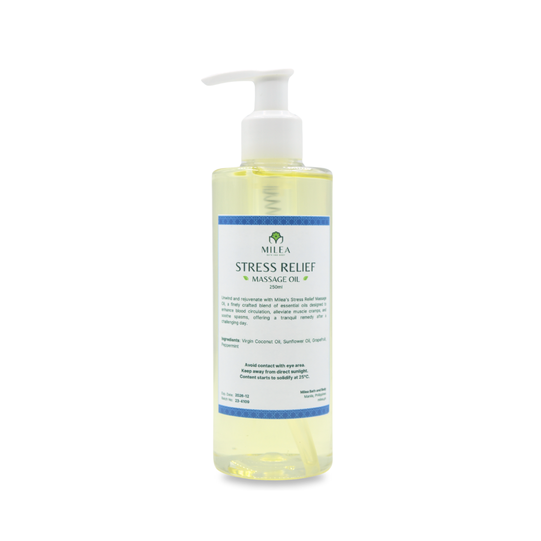 Milea Stress Relief Massage Oil 250ml