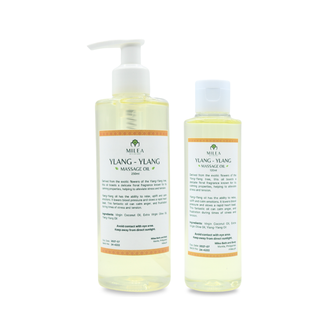 Milea Ylang ylang Massage Oil 250ml and 120ml