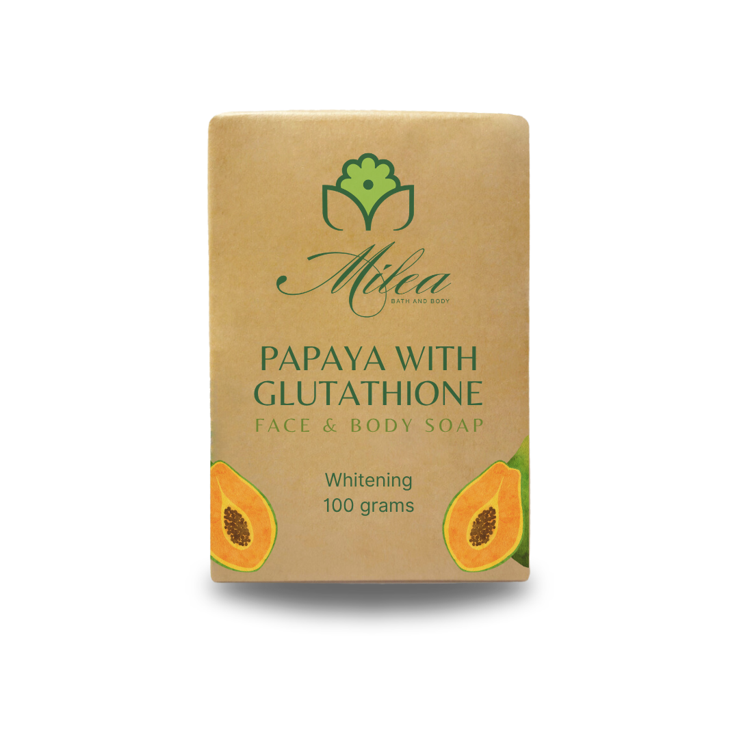 Papaya with Glutathione Whitening Soap