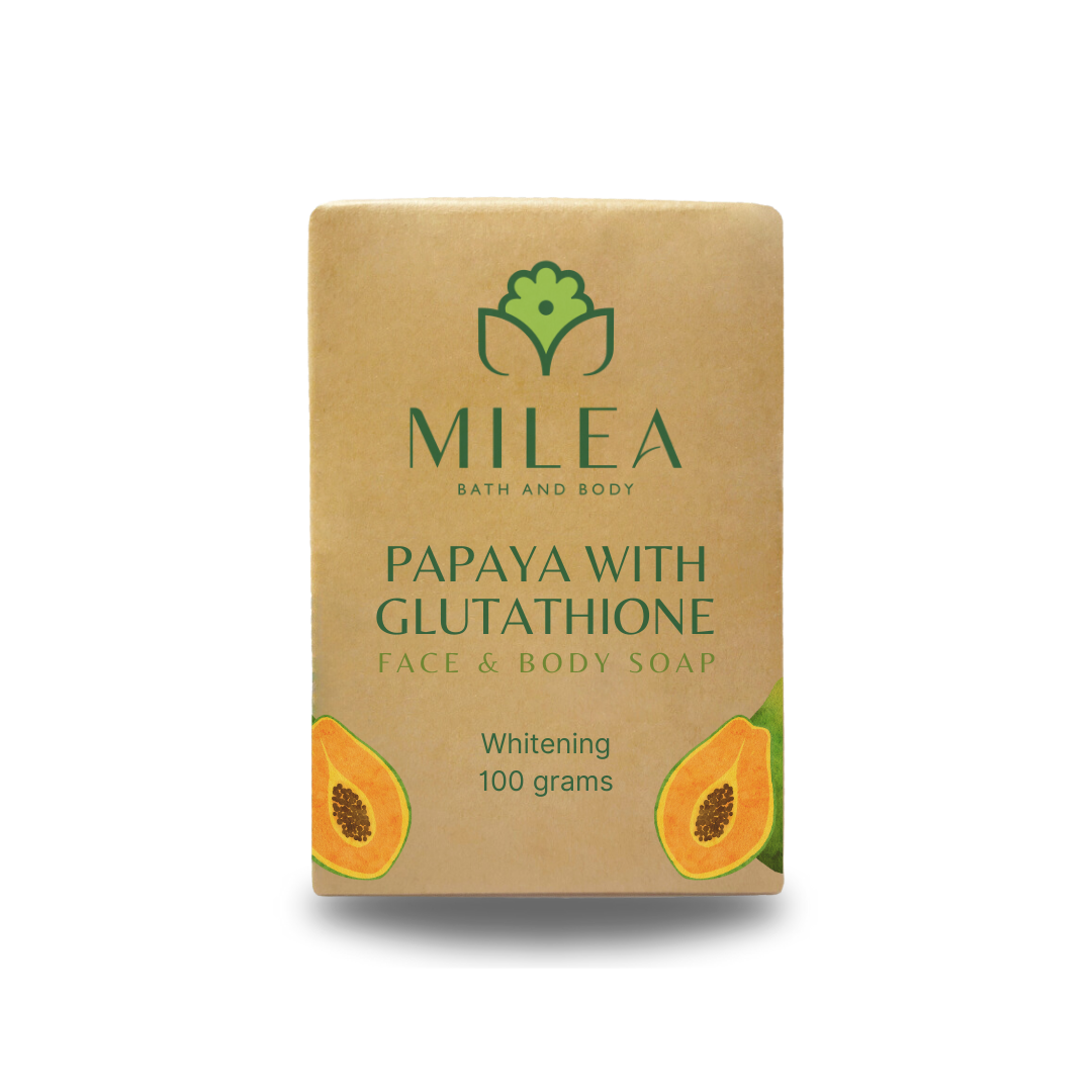 Papaya with Glutathione Whitening Soap