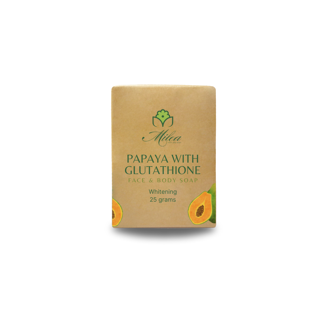 Papaya with Glutathione Whitening Soap