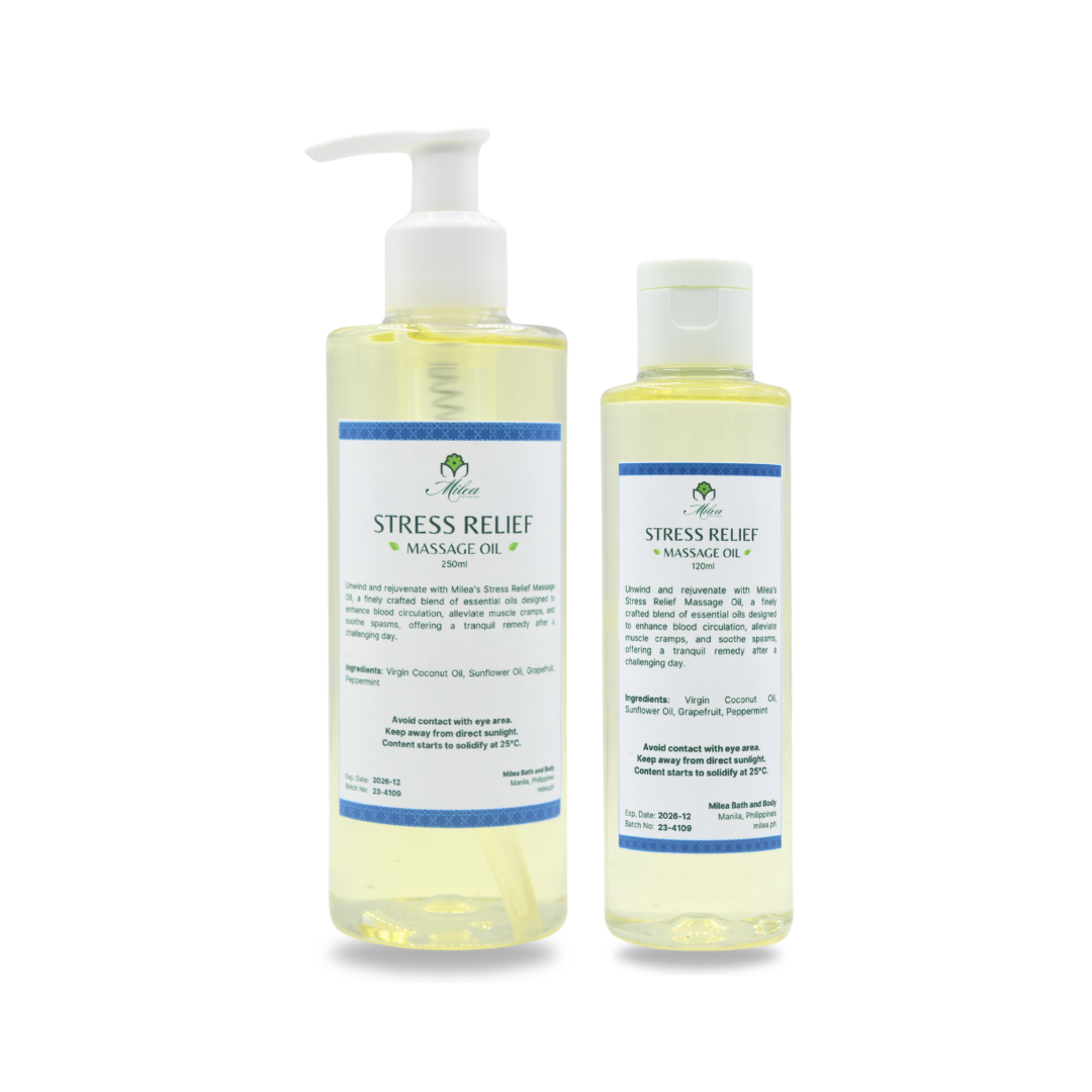 Stress Relief Massage Oil