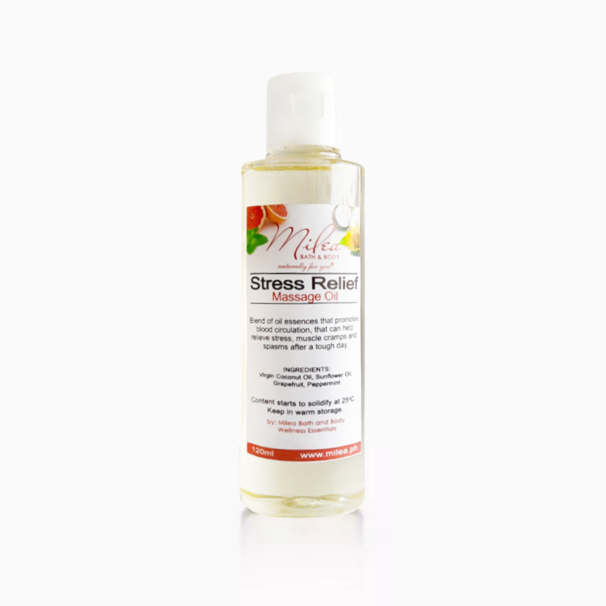 Stress Relief Massage Oil