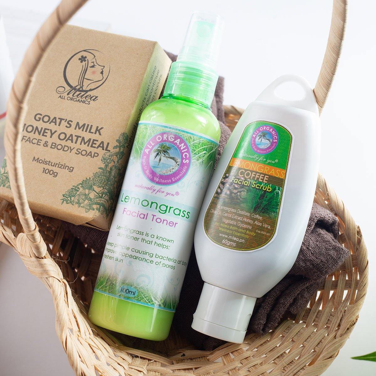 Bath Collection (Holiday Gift Collection) - Milea All Organics - Philippines