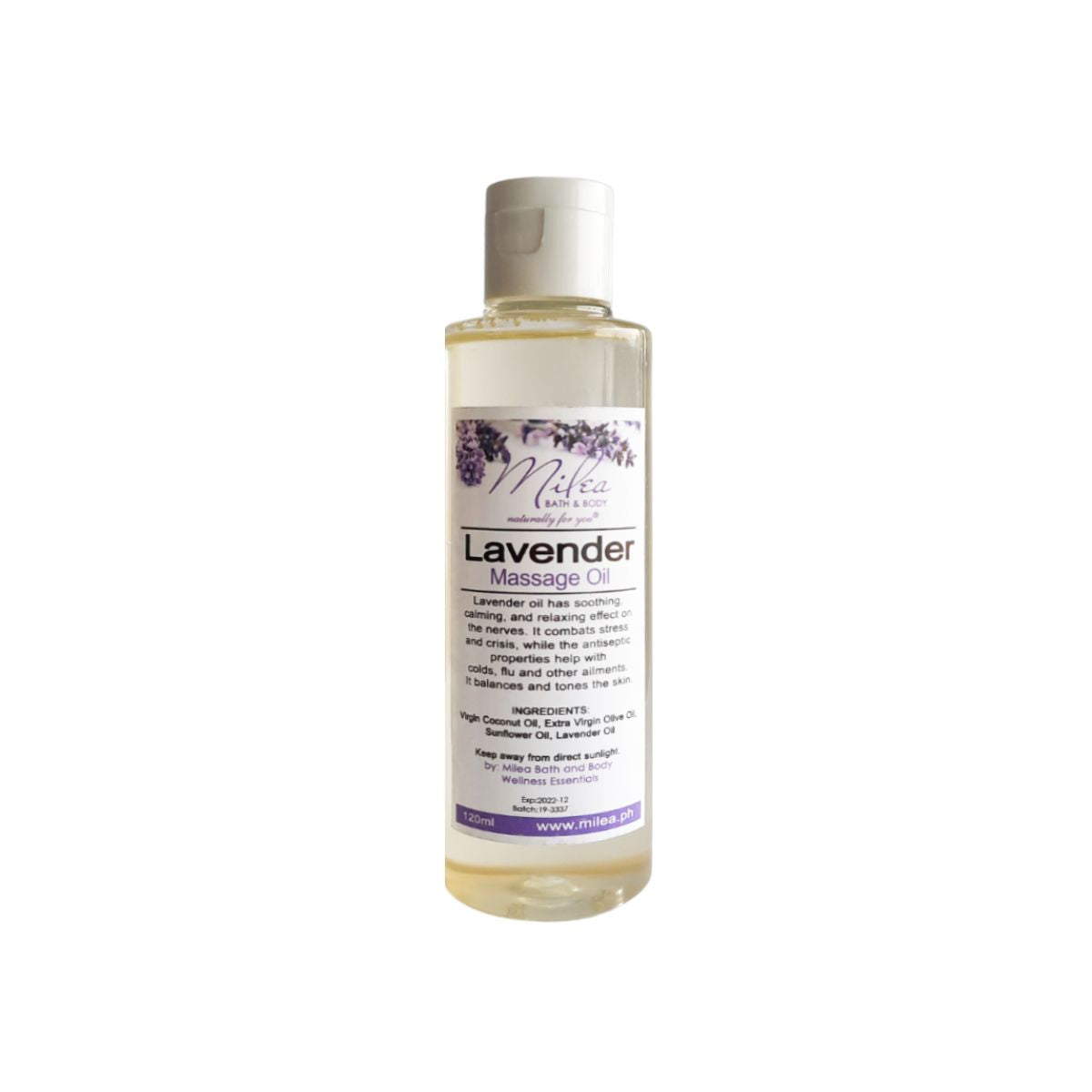 Lavender Relaxing Massage Oil