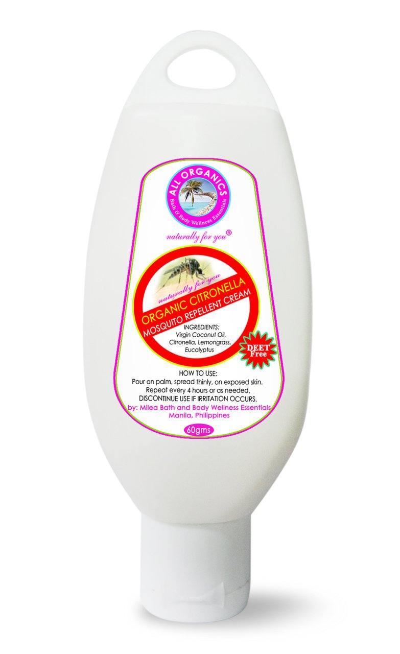 Citronella Mosquito Repellent - Milea All Organics - Philippines