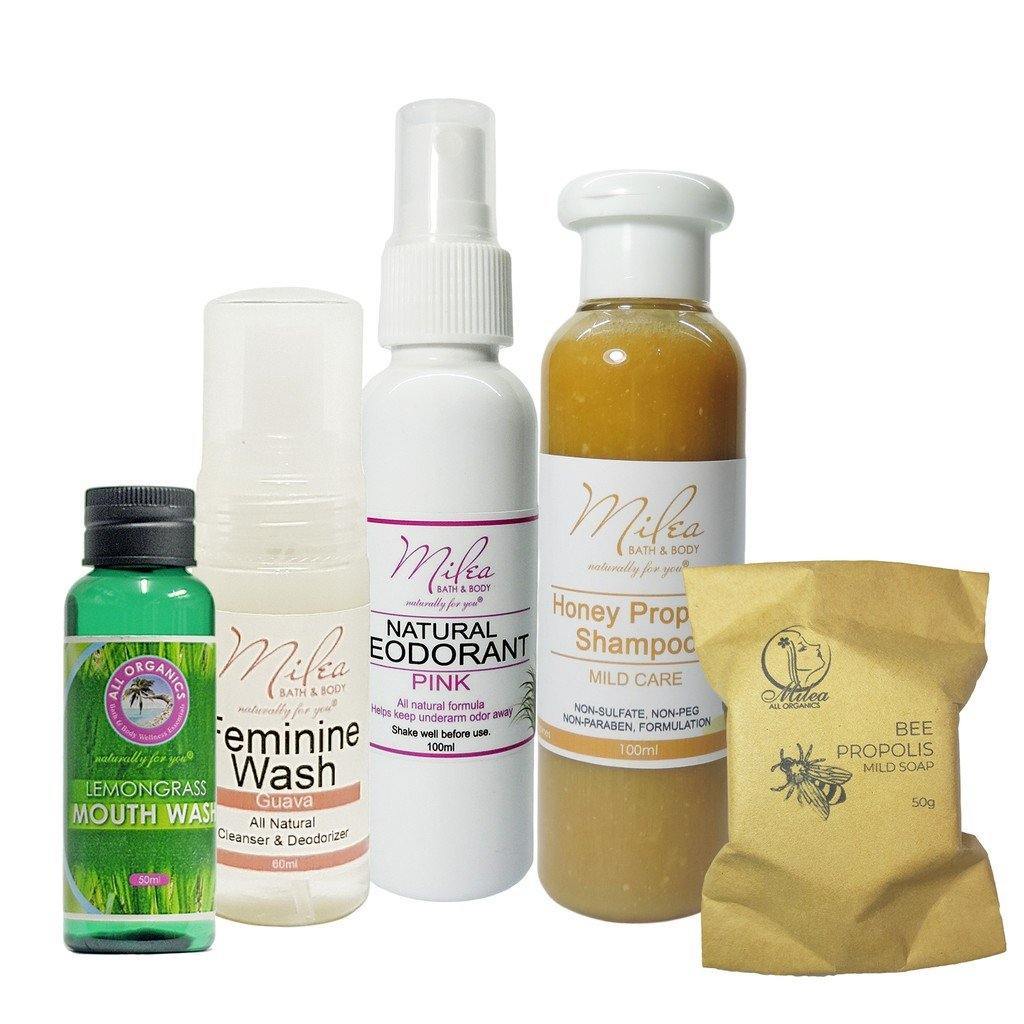 Daily Hygiene Travel Set - Milea All Organics - Philippines