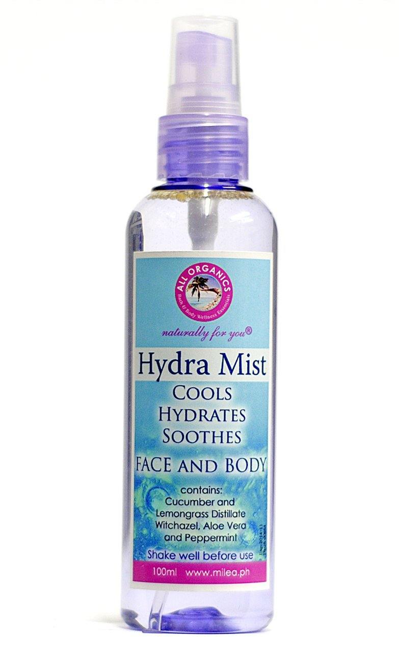 Face & Body Hydra Mist - Milea All Organics - Philippines