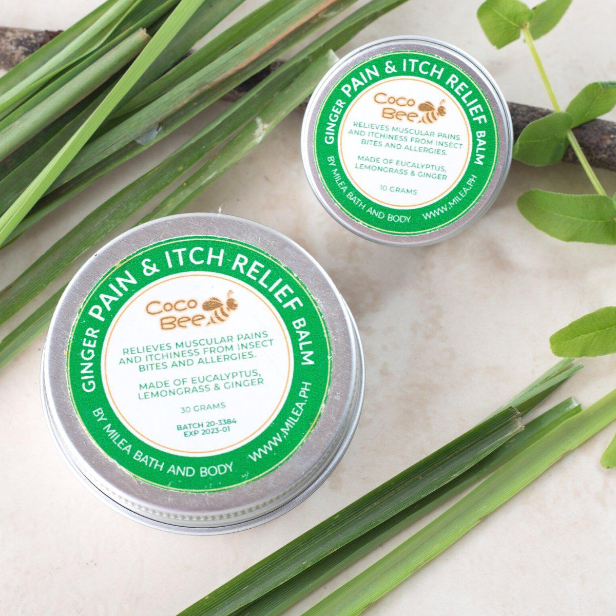 Ginger Pain & Itch Relief Balm - Milea All Organics - Philippines