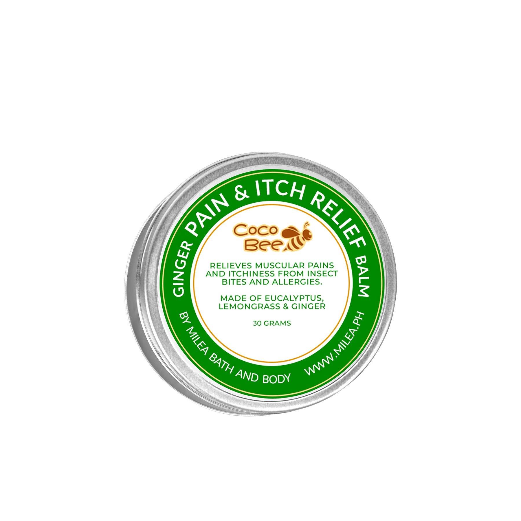 Ginger Pain & Itch Relief Balm - Milea All Organics - Philippines