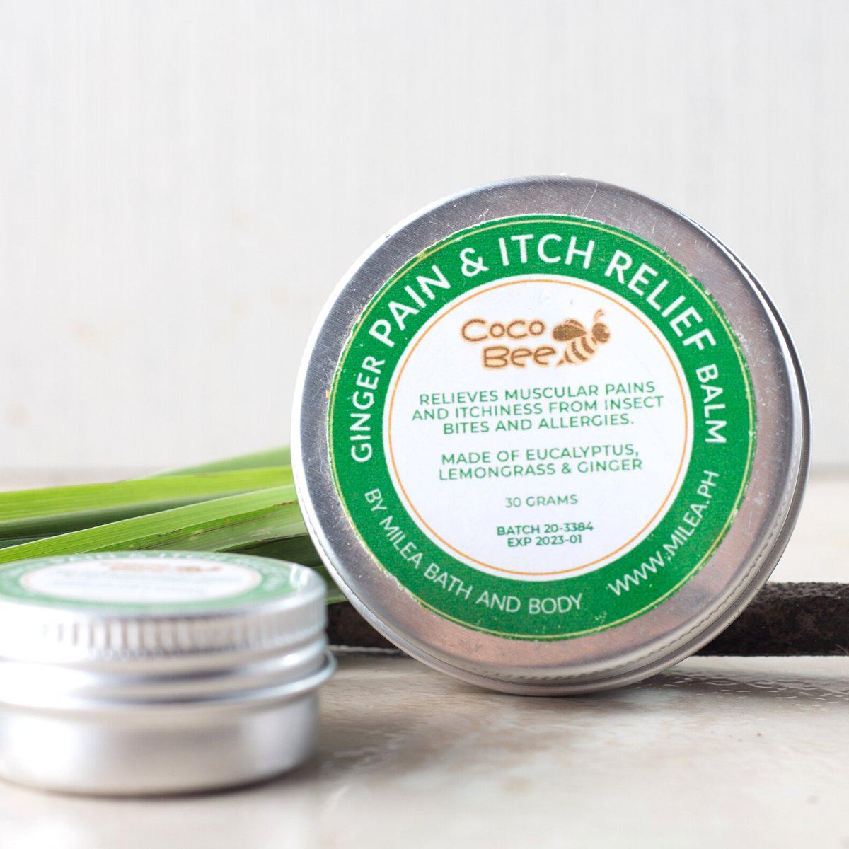 Ginger Pain & Itch Relief Balm - Milea All Organics - Philippines